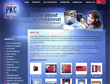 Tablet Screenshot of pkctech.mysitepackage.com